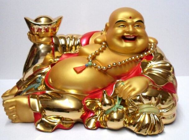 God Hotei - jimat yang efektif untuk kekayaan, keberuntungan dan kebahagiaan